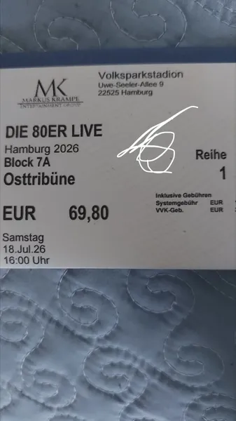 Ticketansicht