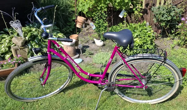 Damenfahrrad Pink