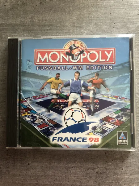   Monopoly WM Fußball Edition France 98 - PC Spiel 