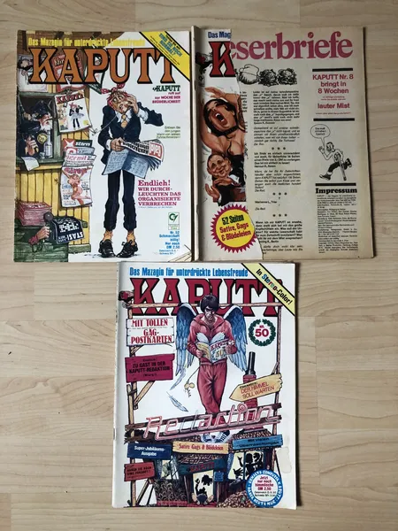 Kaputt Satire Magazin ab 80er Jahre 