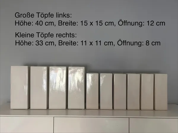 Preis bezieht sich auf alle abgebildeten Töpfe.