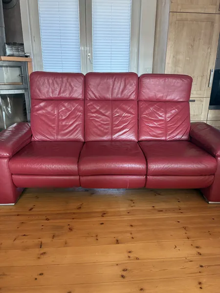 Ledersofa 