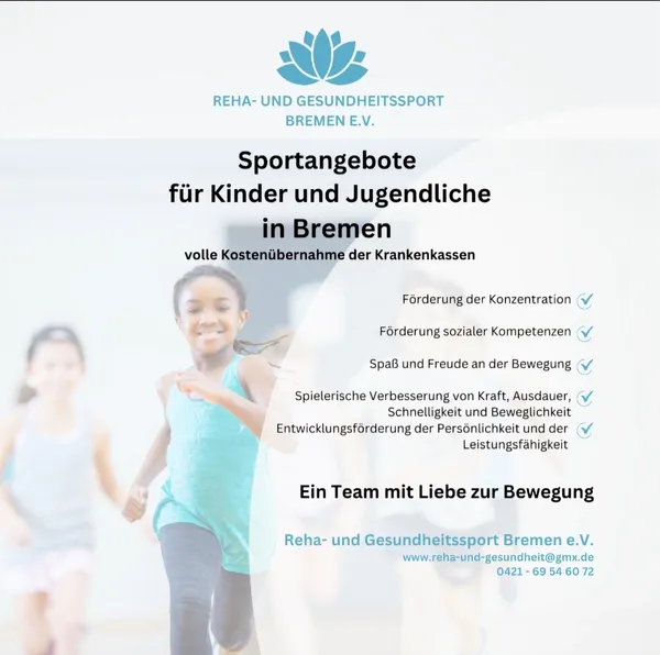 Kinder Reha Flyer allg
