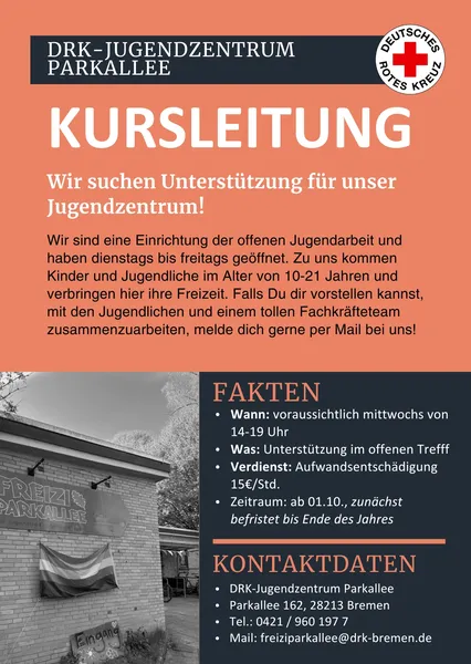 Flyer Kursleitung gesucht 