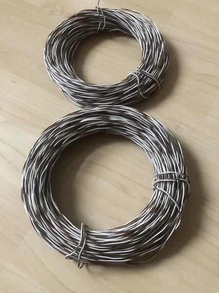   Rangier- Kupfer-Draht YV 2 x 0.6 mm 