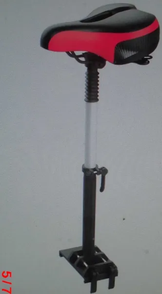Verstellbare Sitzhöhe  mit Stoßdämpfer