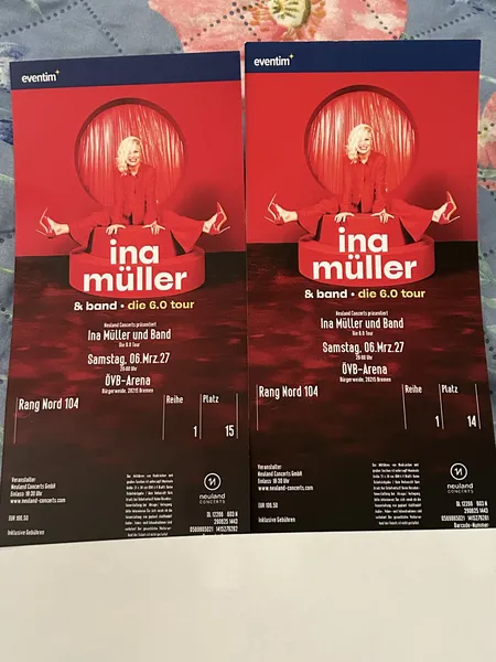 Super Plätze ! Den Original Preis steht im Kleingedruckten 