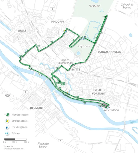 Halbmarathon Bremen