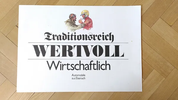 1. Seite zu Automobile aus Eisenach
