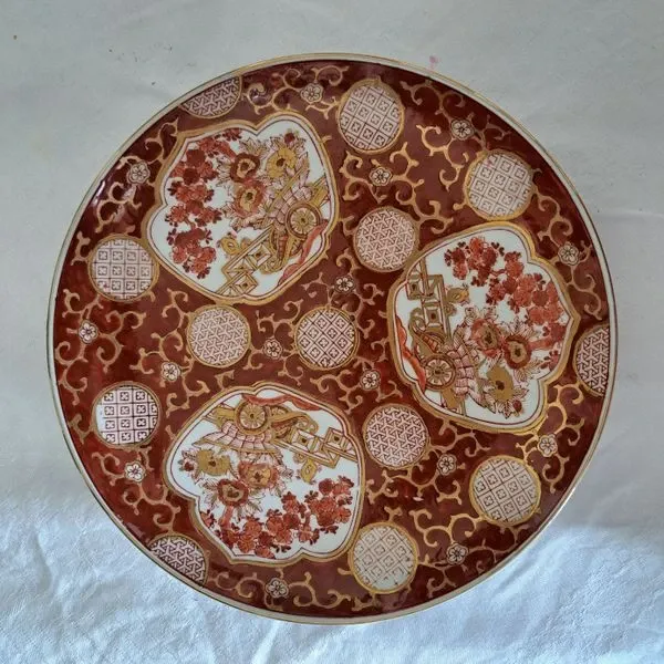 Japanischer Teller Gold Imari