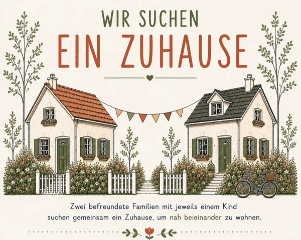 Wir suchen ein Zuhause
