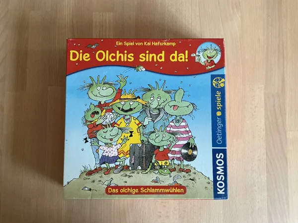 Spiel: Die Olchis sind da Originalverpackung Vorderseite 