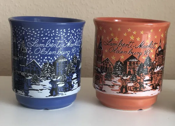 Sammelbecher Weihnachtsmarkt Oldenburg