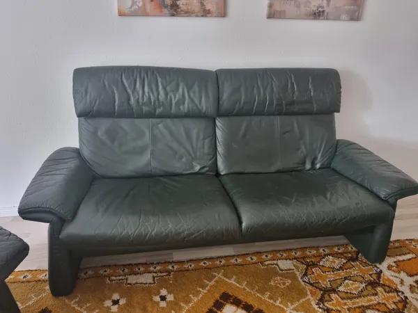 2er Ledersofa