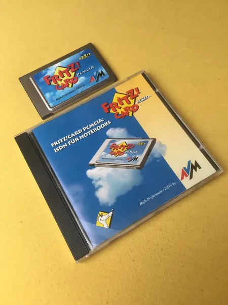 Fritz!Card PCMCIA v2.0 ISDN Karte für Notebook 