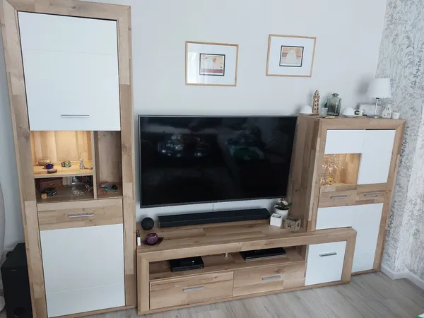 Wohnwand Beleuchtet 